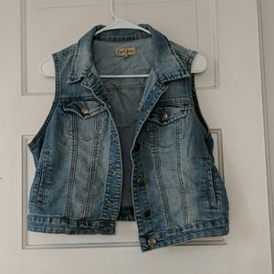 Denim vest